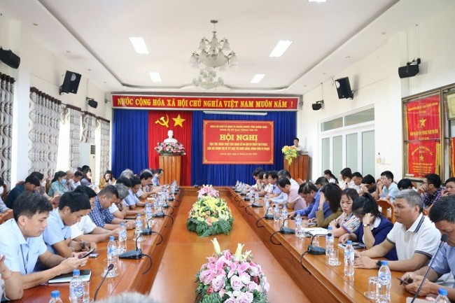 HỌC TẬP, QUÁN TRIỆT QUY ĐỊNH SỐ 69-QĐ/TW NGÀY 06/7/2022